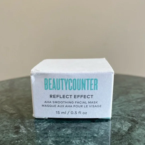 Beautycounter Reflect Effect AHA Smoothing Facial Mask 0.5 fl oz New in Box - Picture 3 of 3